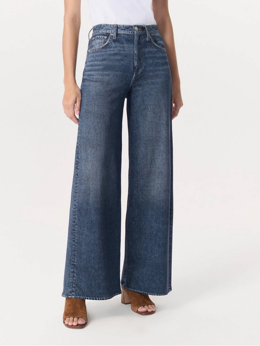 (RR-40) Rag & Bone Miramar Sofie Wide-Leg Pants - Picture 2 of 5